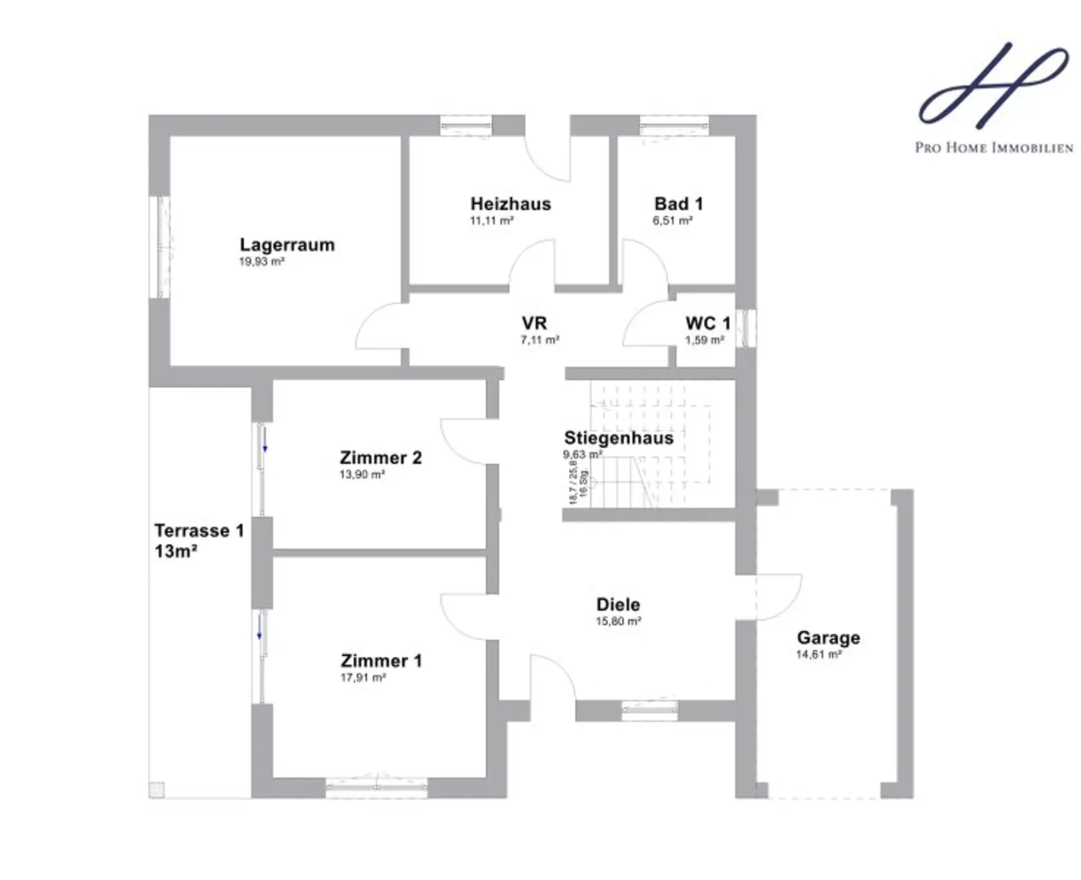 geräumiges Einfamilienhaus in ruhiger Lage