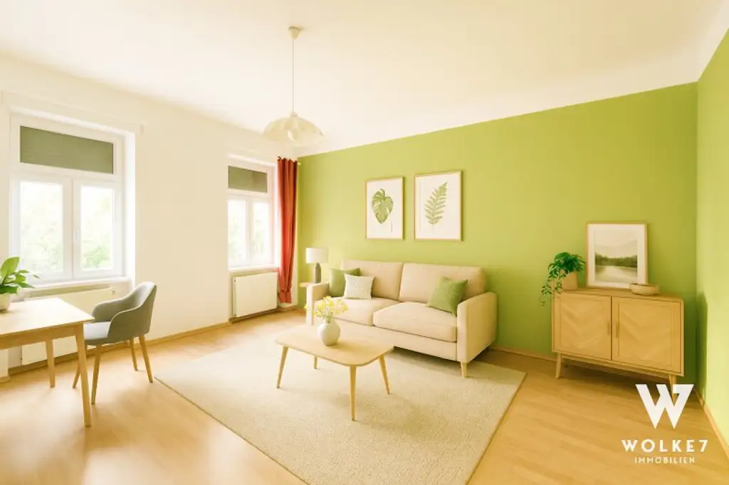 Sanierungsbedürftige Wohnung in Innenhoflage mit 3 Zimmern und 76 m²
