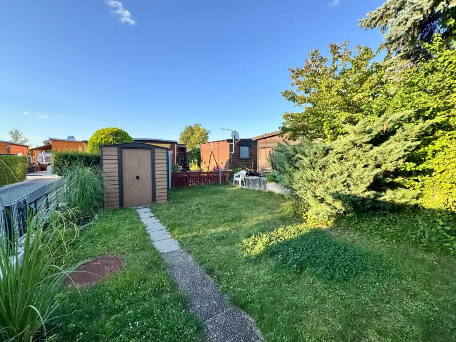 Mobilheim auf 170 m2 Grundstück in beliebten Ferienanlage am Neusiedler See!