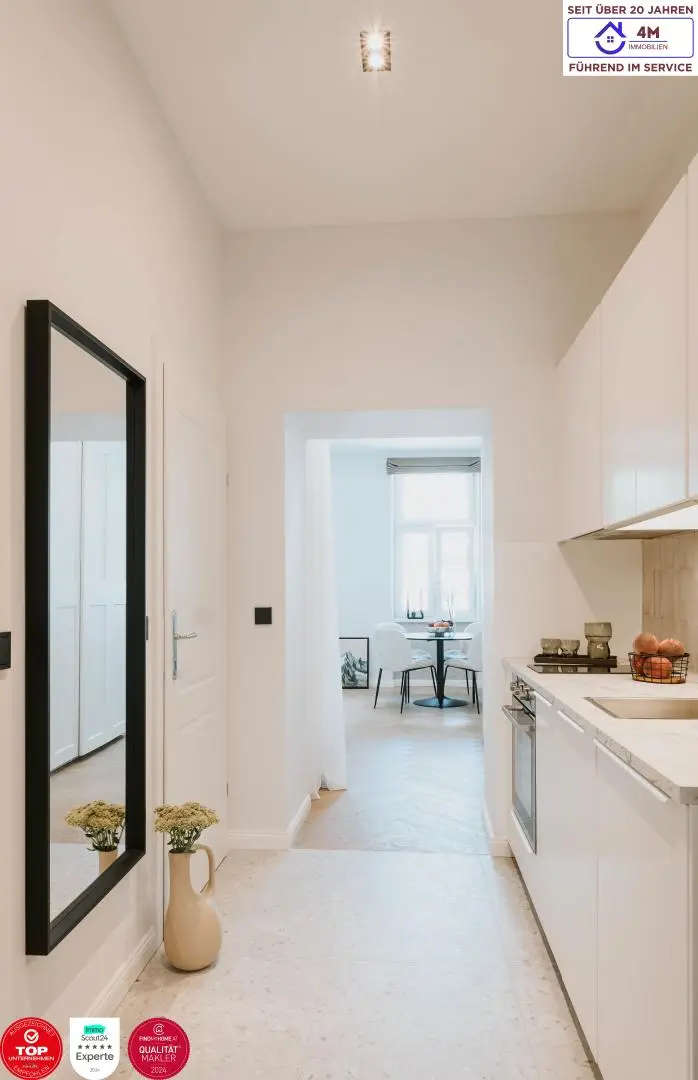 Stilvolle möblierte Designer Wohnung -Erstbezug nach Generalsanierung