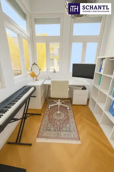 Zeitlose Eleganz trifft modernen Wohnkomfort – stilvoll sanierte 3,5-Zimmer-Altbauwohnung mit Designküche, zwei Außenflächen & Toplage nahe dem Türkenschanzpark