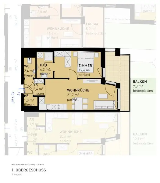PROVISIONSFREI - Aspern Flats 101 - Ihr Traum vom Eigenheim im Grünen