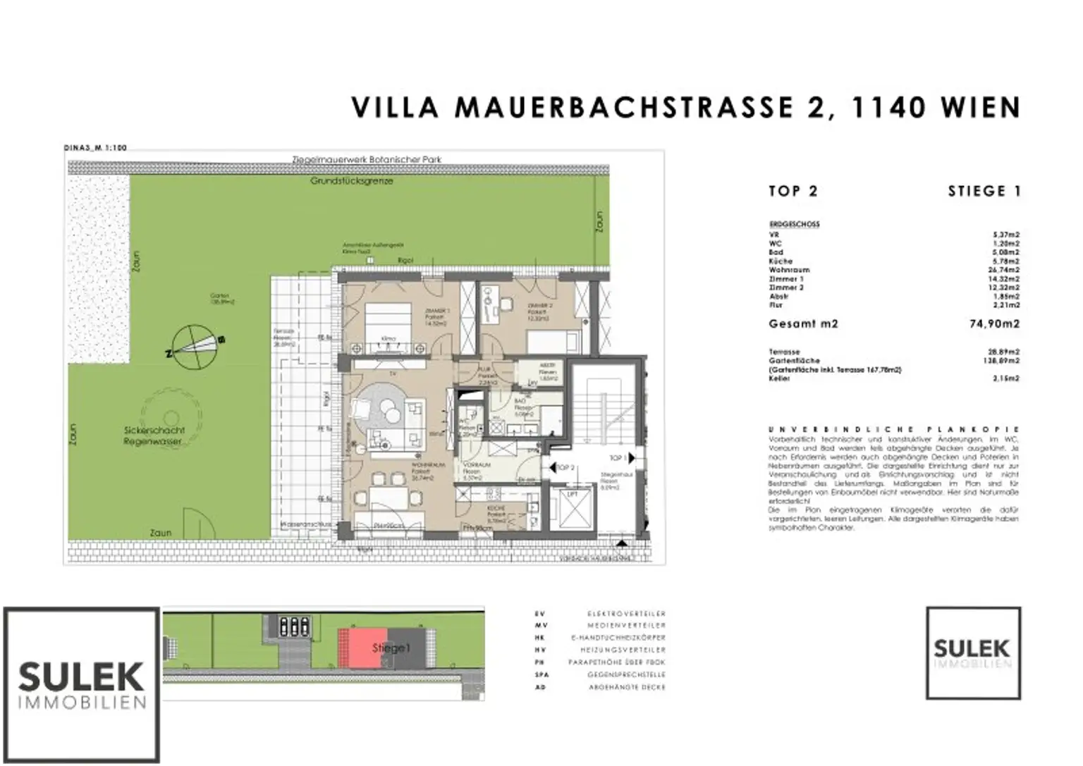 Villa Mauerbach2 - exklusives Wohnen in grüner Stadtrandlage - Erstbezugswohnungen mit Balkon/Garten/Terrasse - bezugsfertig ab September! JETZT VORMERKEN!