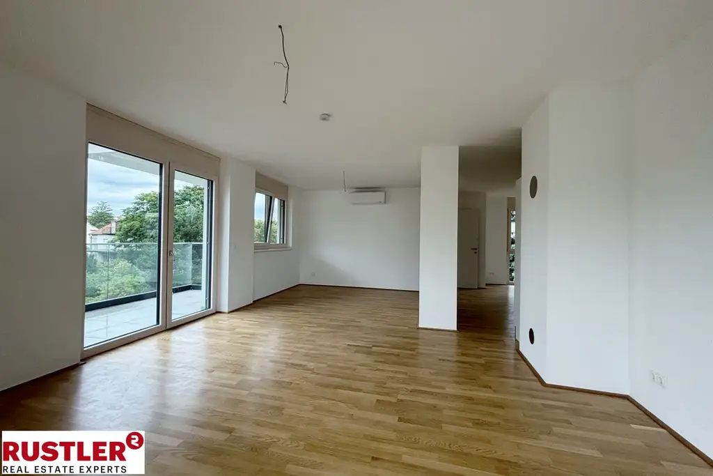 Ruhiges Wohnen im Stadtkern mit Grünblick
