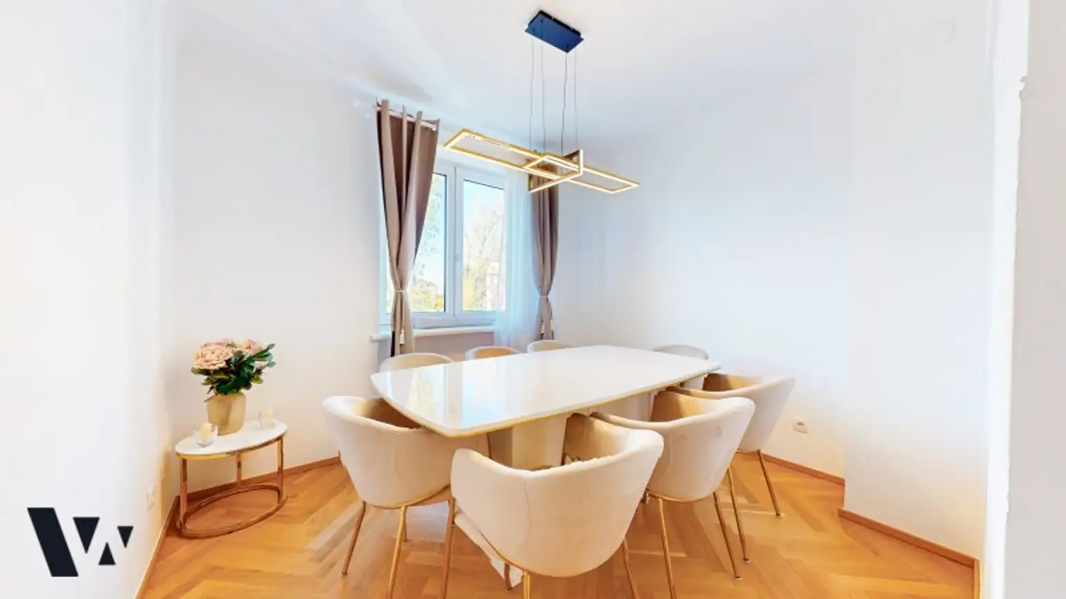 VOLLMÖBLIERTE 4-ZIMMER-DESIGNERWOHNUNG MIT BALKON | VIDEO-PRÄSENTATION