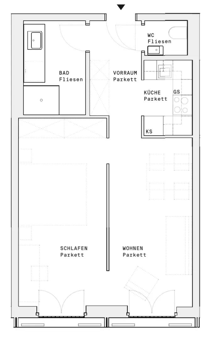 DC-FLATS: High-End-Apartment bei der UNO-City!! ERSTBEZUG!!