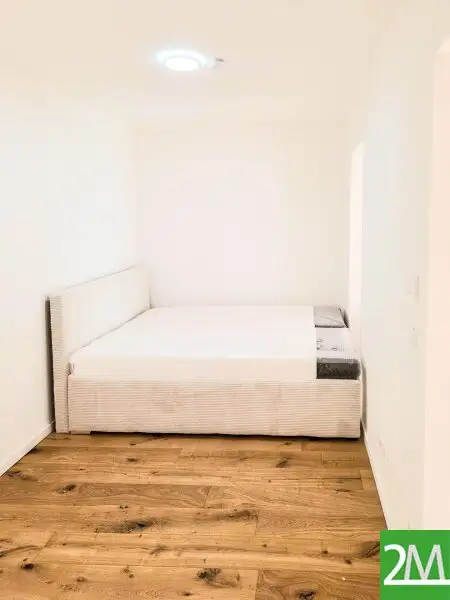 Charmante 1-Zimmer-Gartenwohnung mit separatem Schlafbereich in ruhiger Lage
