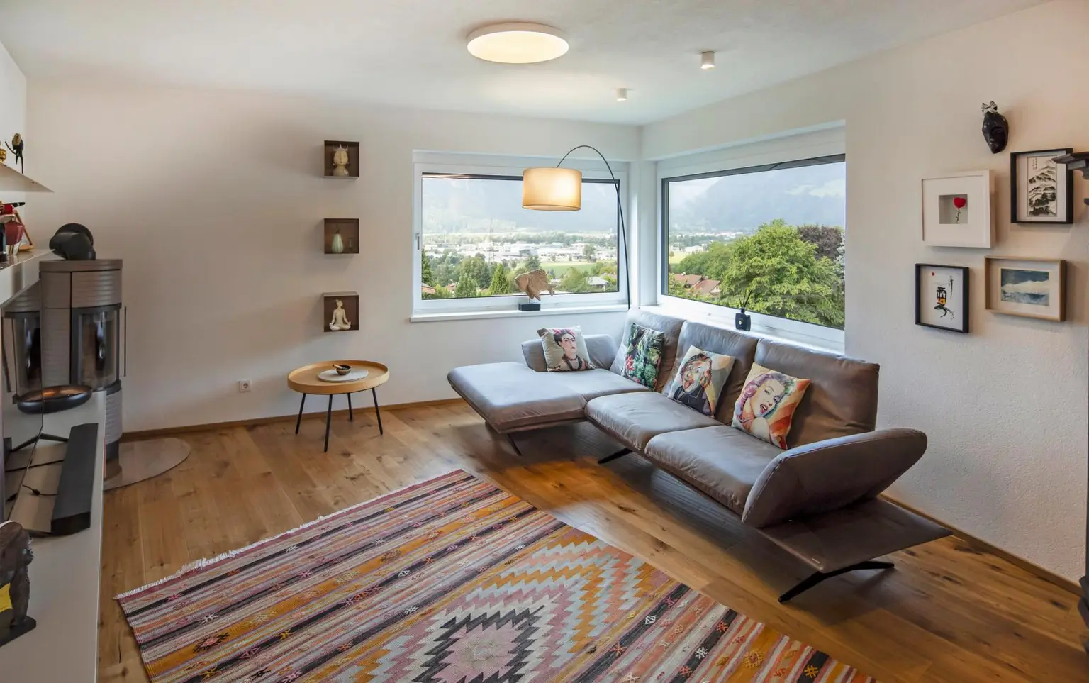 gemütlich mit Panoramablick....