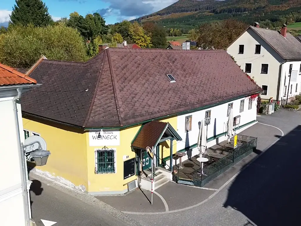 Gasthaus / Weinstube "WEINECK" im Yspertal zu erwerben!
