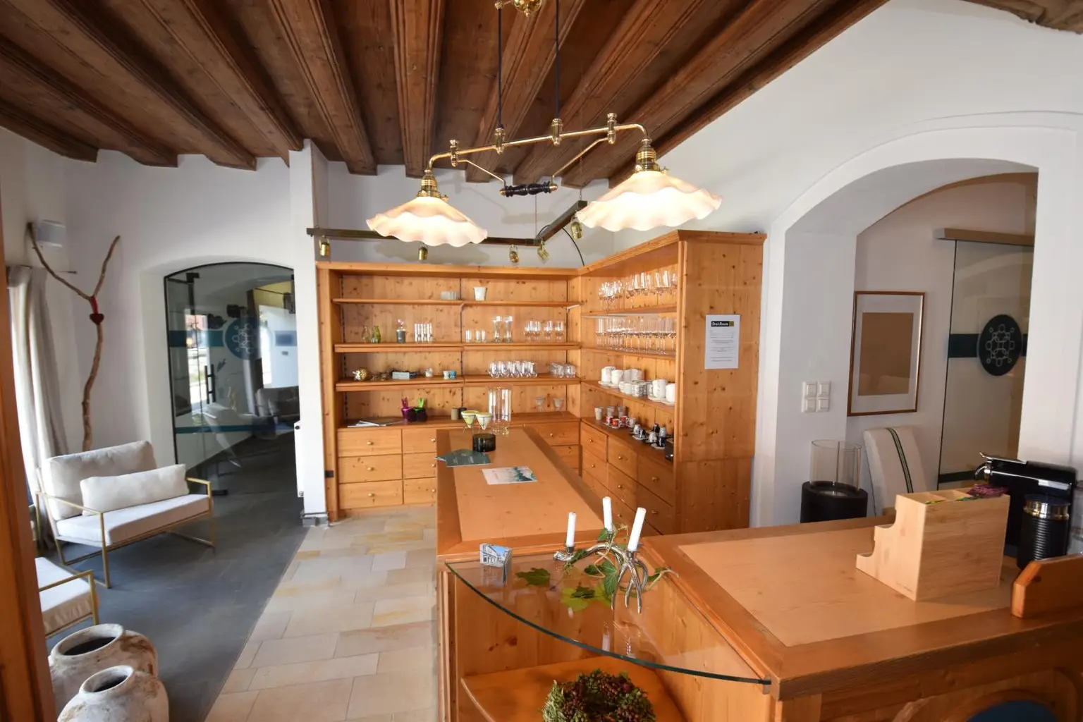 Foyer mit Theke