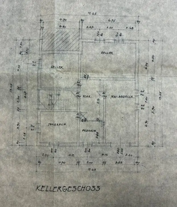 Grundriss Kellergeschoss