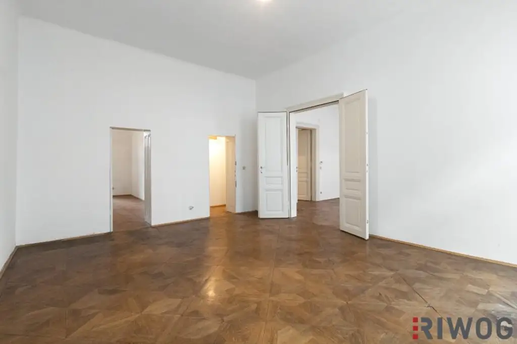 NÄHE 1. BEZIRK, DONAUKANAL UND AUGARTEN | Stilaltbauwohnung mit Potenzial | ca. 3,60 m Raumhöhe | Teils Hoflage | Rembrandtstraße