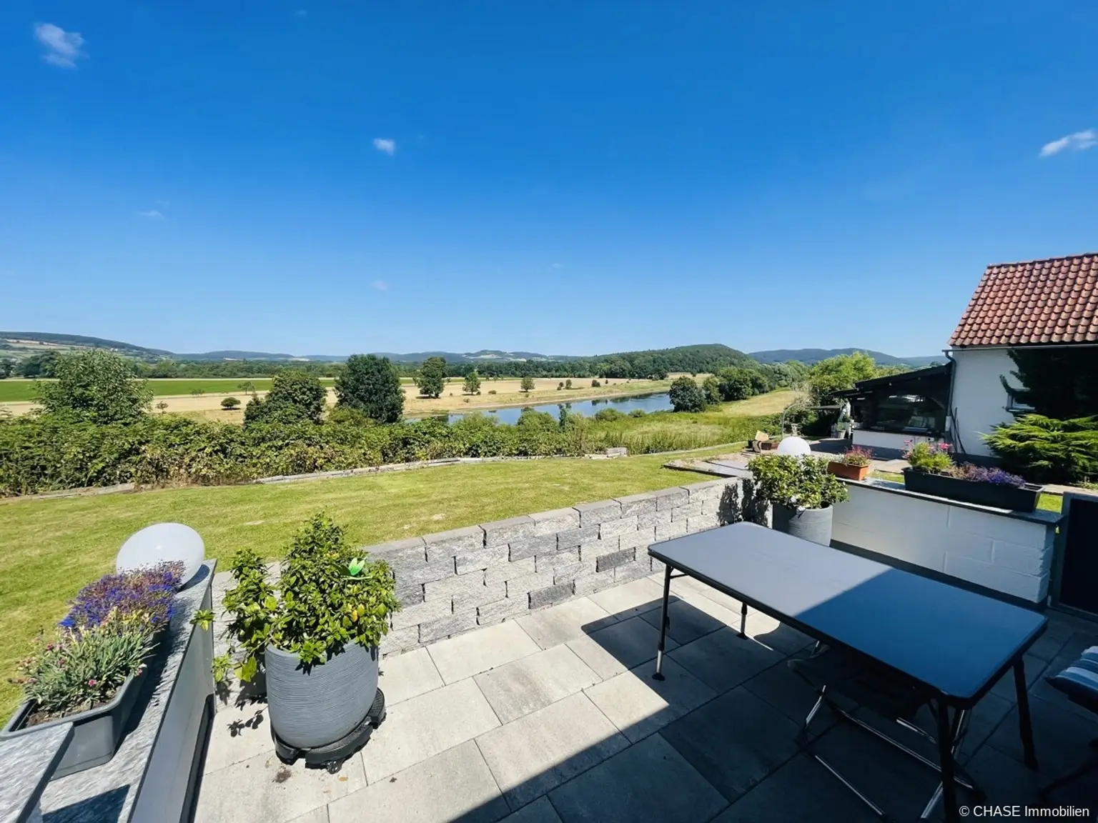 Terrasse mit Ausblick