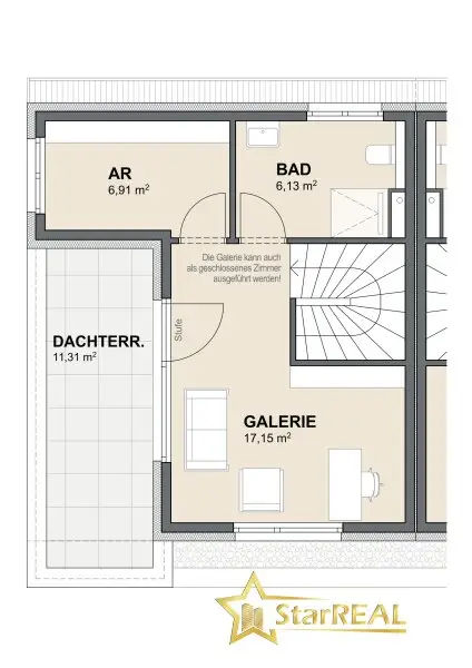 Haus 2 DACHGESCHOSS