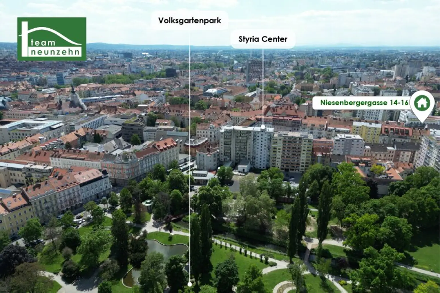 Urban wohnen, grün leben – Niesenbergergasse 14–16, 8020 Graz! - JETZT ZUSCHLAGEN