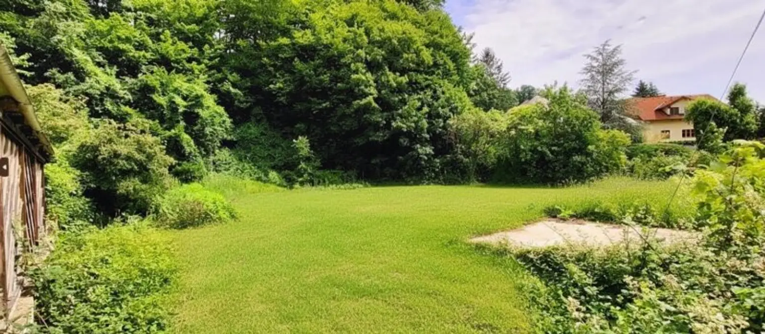 Villenbaugrund (aufgeschlossen!) mit 962 m² in Weidlinger Ruhelage