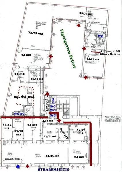 ++NEU++  ZENTRALE LAGE: Großes Geschäftslokal  NÄHE U-BAHN/S-BAHN!  Parplätze gegenüber zu mieten++
