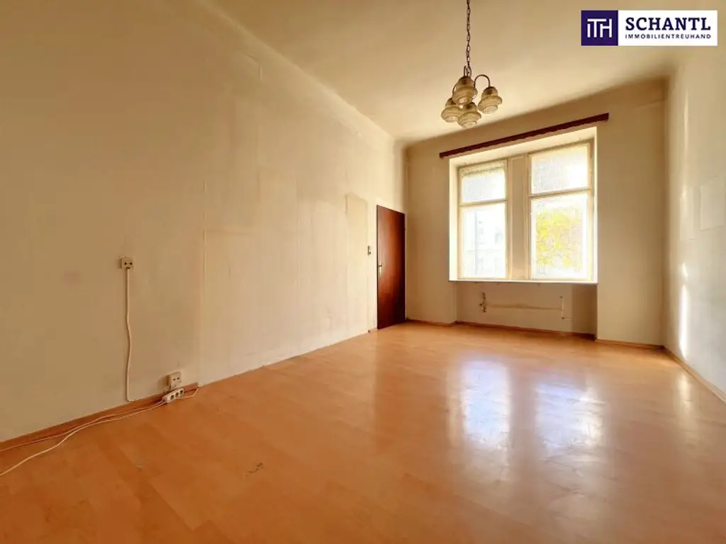 Balkon kommt! – Diese 2-Zimmer-Rarität hat alles: Charme, Licht & Potenzial!