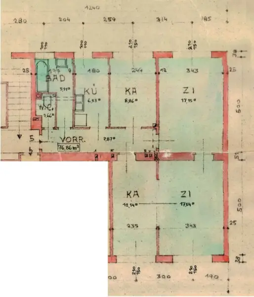 Zentrale 4-Zimmer-Wohnung nahe Mariahilfer Straße – 2 ruhige hofseitige Schlafzimmer & Top-Anbindung (U3/U6/U4)