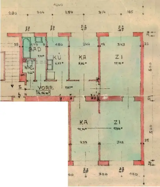 Zentrale 4-Zimmer-Wohnung nahe Mariahilfer Straße – 2 ruhige hofseitige Schlafzimmer & Top-Anbindung (U3/U6/U4)
