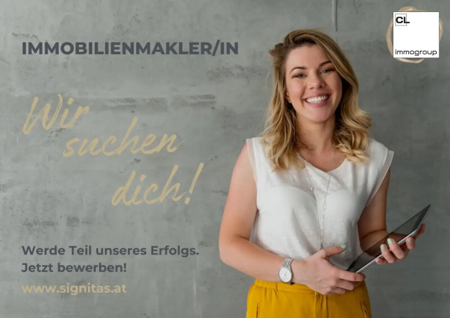 Immobilienmakler gesucht!