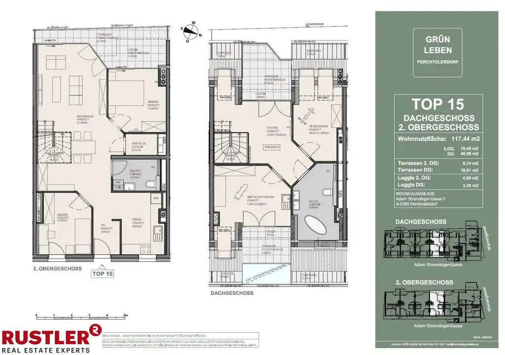 Wohnen über den Dächern – exklusive Maisonette mit unvergleichlichem Panoramablick