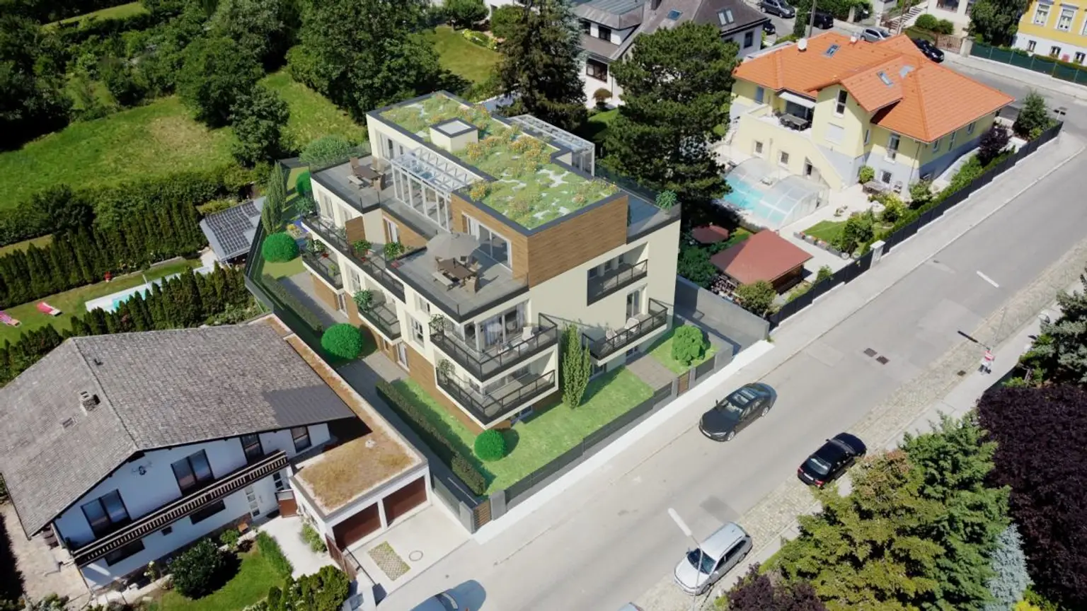 HG 07 | ++ RUHEPOL im GRÜNEN ++ WOHNEN mit AUSBLICK ins FREIE | Prima Service Immobilien