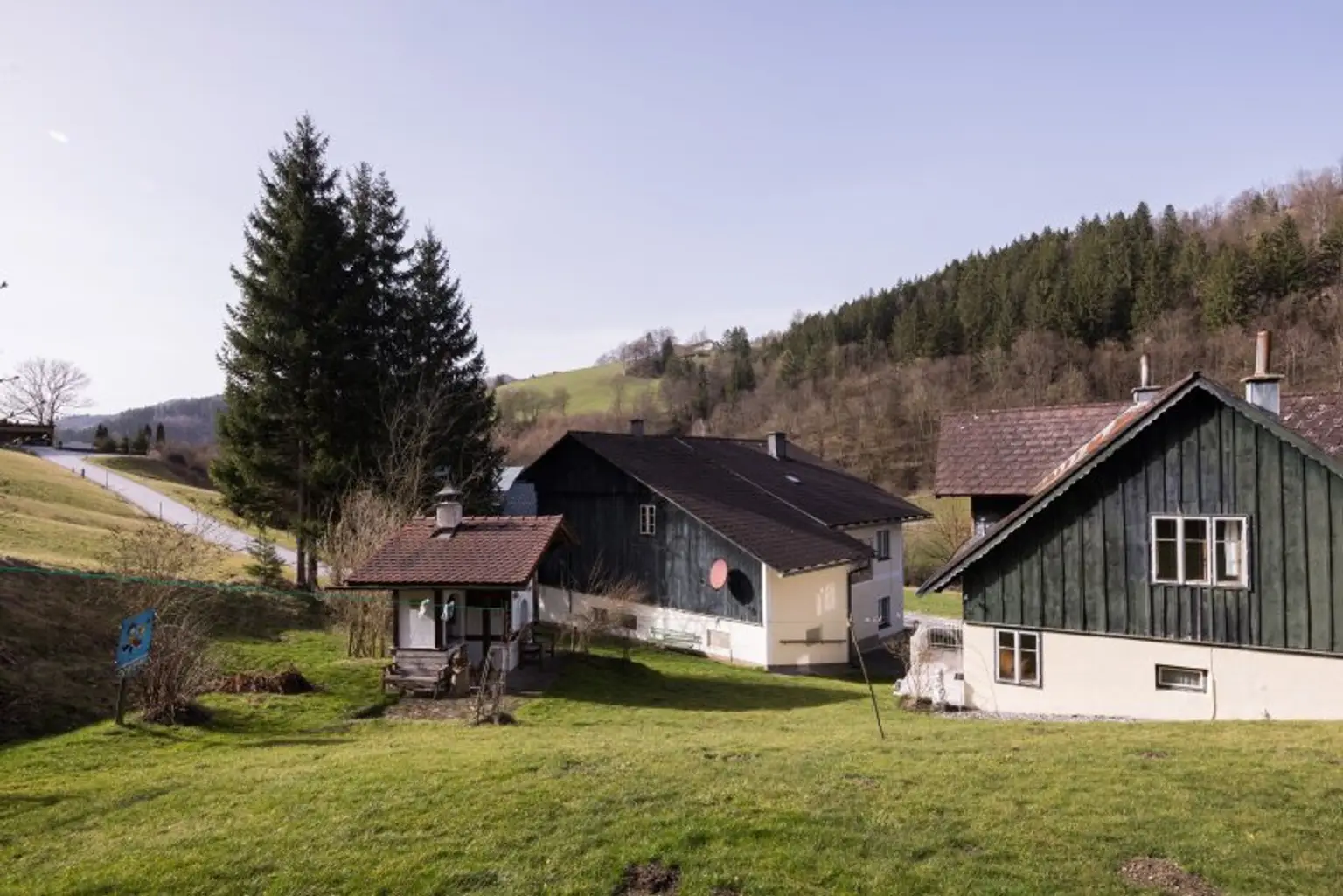 Gartenseite Haus Frankenfels