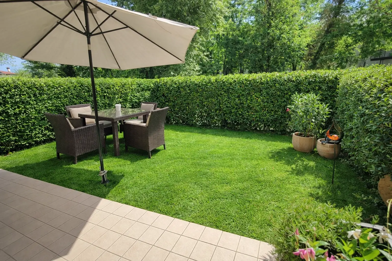 Kleines Gartenparadies