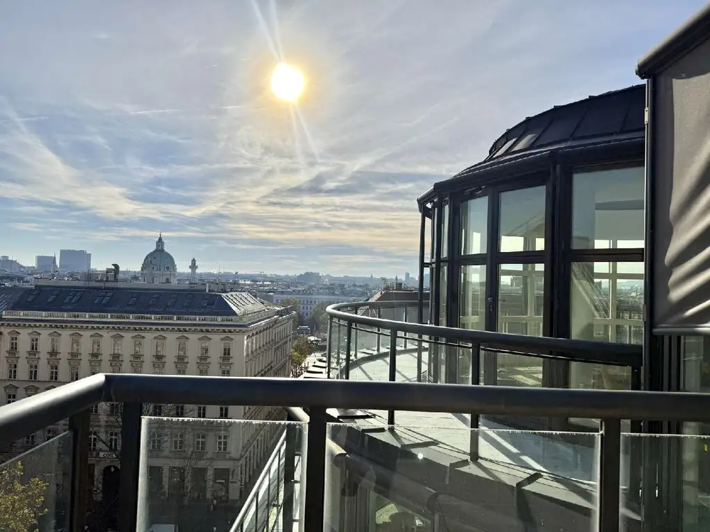 Luxuriös leben über den Dächern Wiens – Dachgeschosswohnungen an der Ringstraße