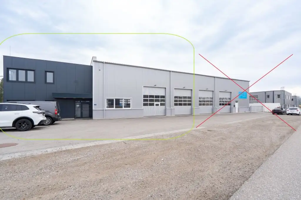 Gewerbeobjekt TOP 1 mit Werkstatt und Büros in Buchkirchen zu kaufen!