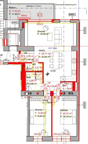 ++NEU++ Außergewöhnliche 3-Zimmer Altbauwohnung mit Balkon