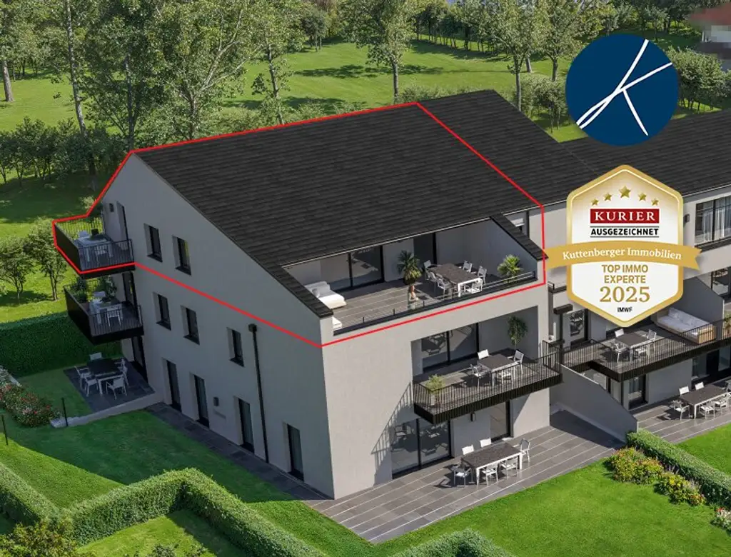Großzügige Dachgeschoßwohnung mit Terrasse & Balkon (Top 10) - Neubauprojekt am Kremser Steindl