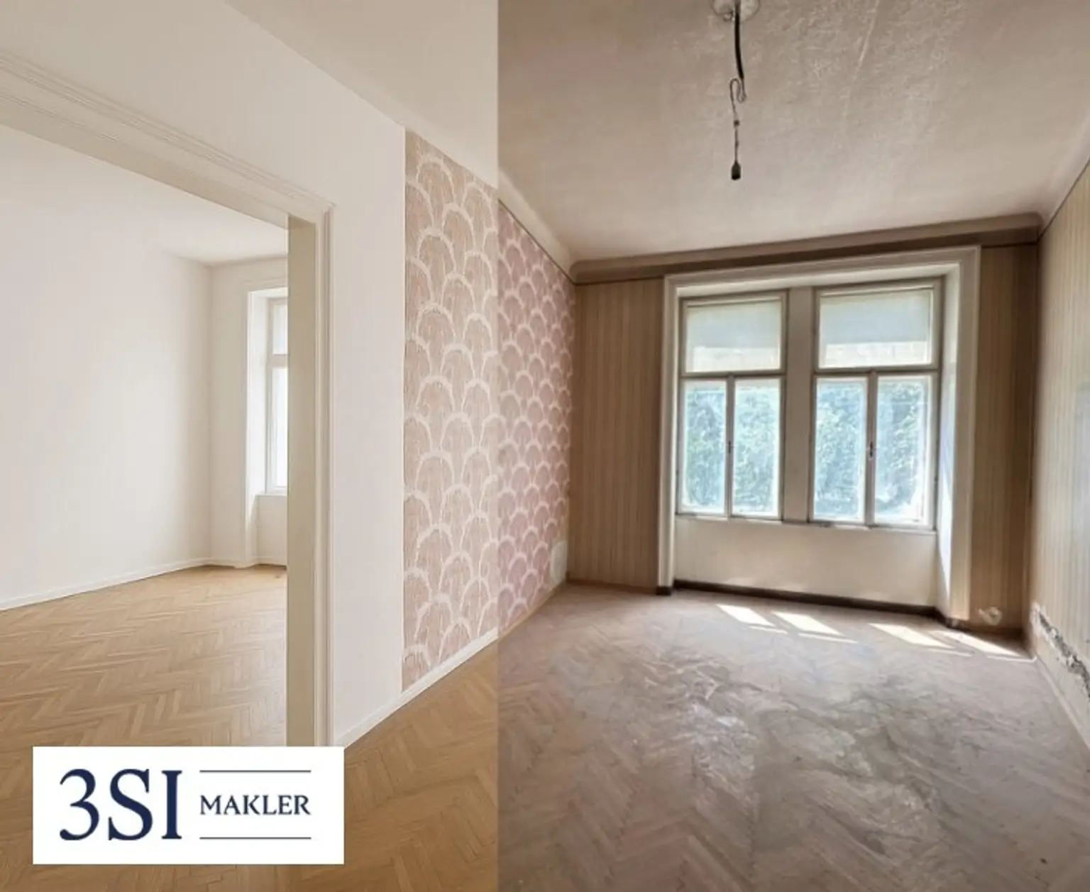 3-Zimmer-Wohnung im Stilaltbau – bereit für neue Ideen