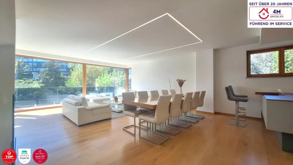 ✨7 Zimmer Luxus‑Villa auf Eigengrund – High‑End‑Qualität, intelligente Haustechnik & Alte Donau-Nähe 🌿