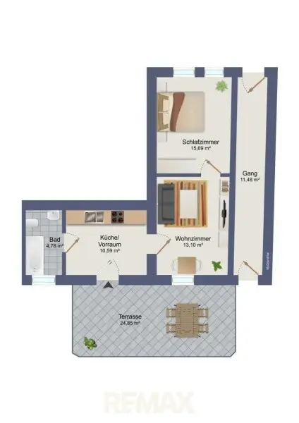 10. Eigentumswohnung 3021 Pressbaum - Plan