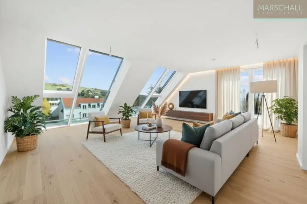 Wunderschönes Penthouse mit herrlichem Blick und Dachterrasse in Prestige Lage