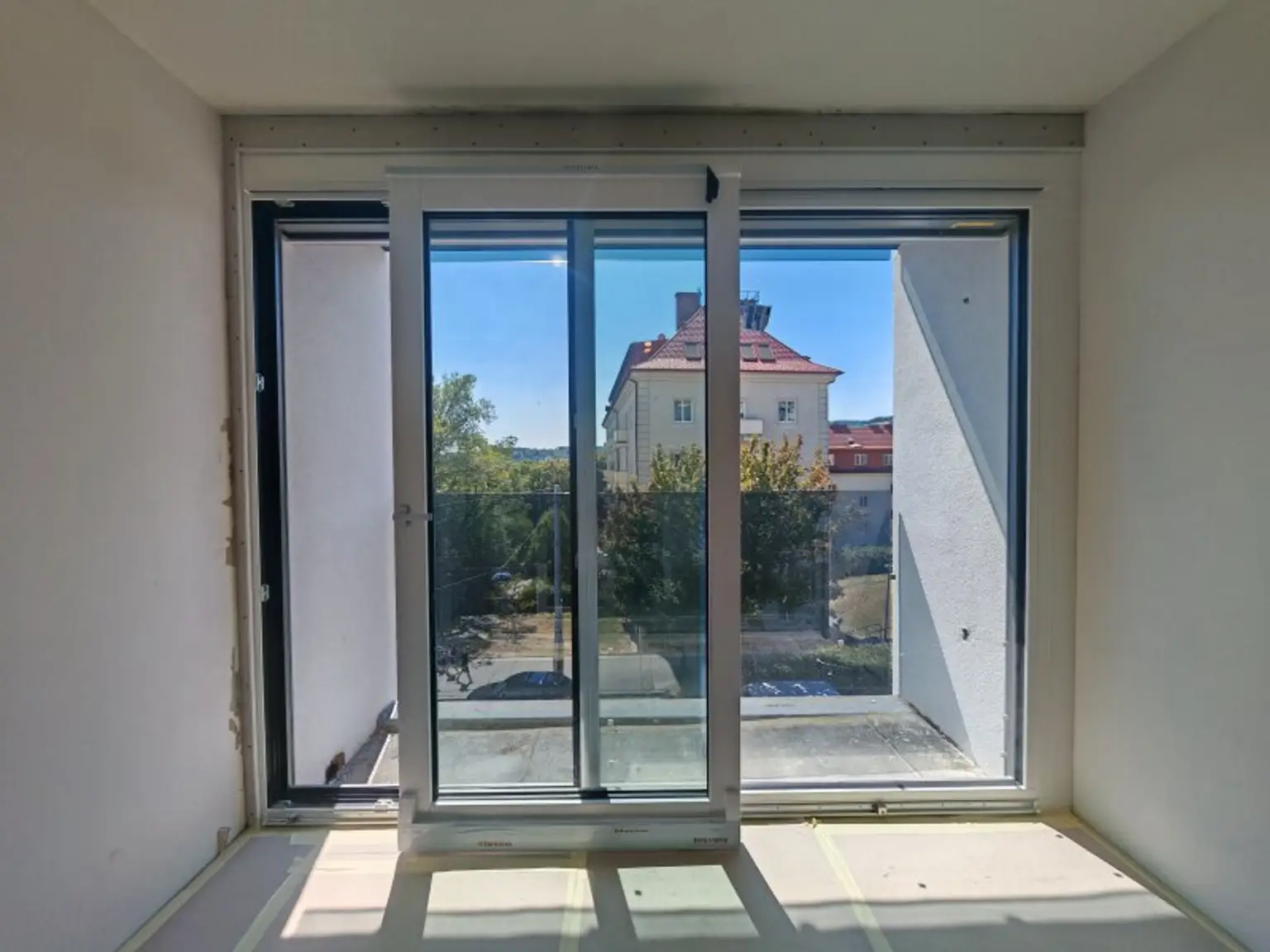 Loggia im Schlafzimmer