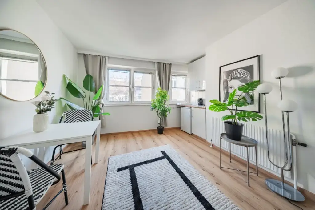 Moderne 1 Zimmer City-Wohnung am Ziehrerplatz – möbliert Nahe Rochusmarkt