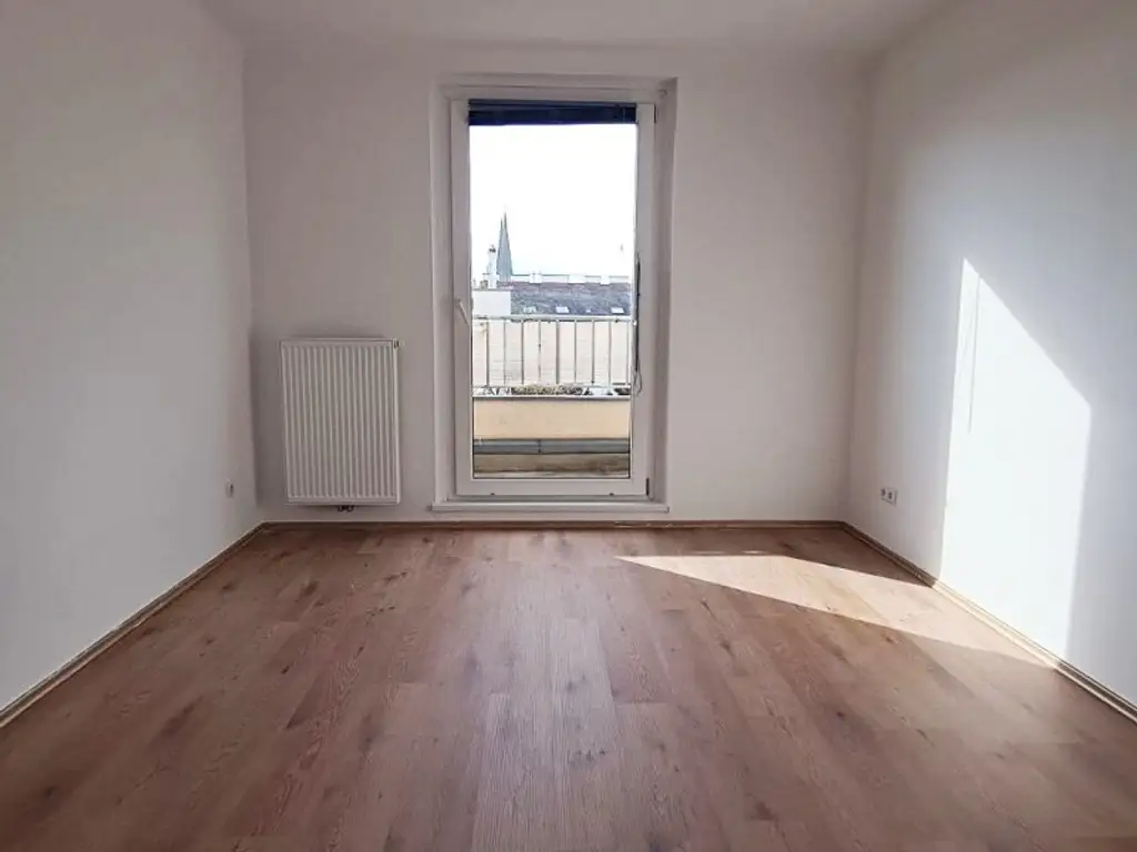 WALDMÜLLERGASSE, ERSTBEZUG, 40 m2 Neubau mit Balkon, 1 Zimmer, Küche, Duschbad, Parketten, Augarten-Nähe