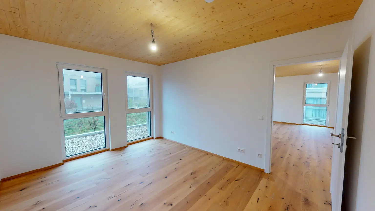 Holzbauweise I Balkonwohnung I 2 Zimmer