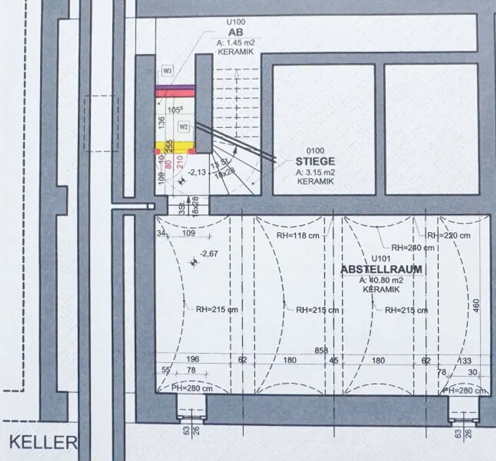 Büro / Ordination im Erdgeschoss mit Terrasse! 95,70 m2 Vier separate Räume mit 47 m2 Kellerfläche! Nähe Thaliastraße!