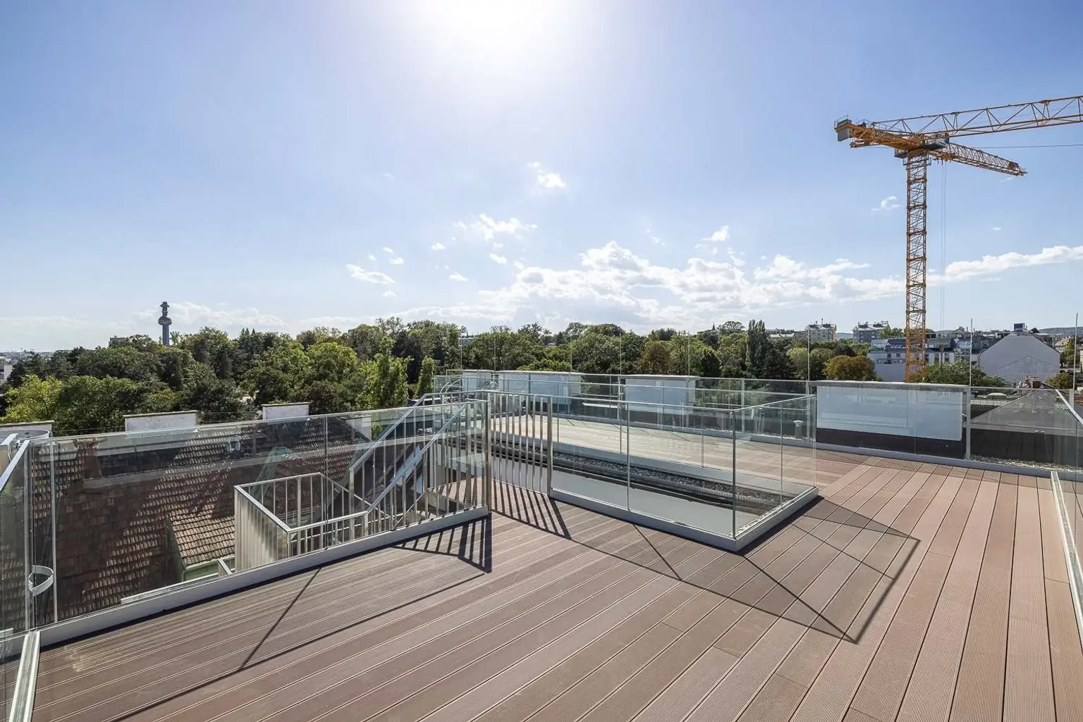 Dachterrasse Blick