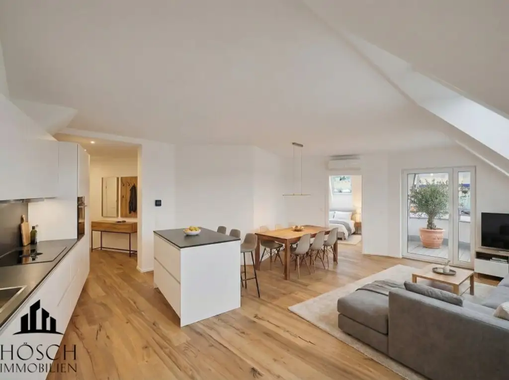 Exklusive Dachgeschosswohnungen in Margareten