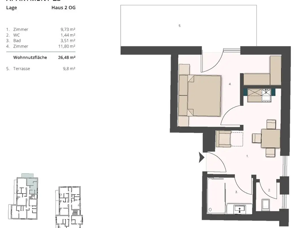 Ferienappartement in Velden am Wörthersee | Top-Rendite* | Pool | Balkon | Wörthersee