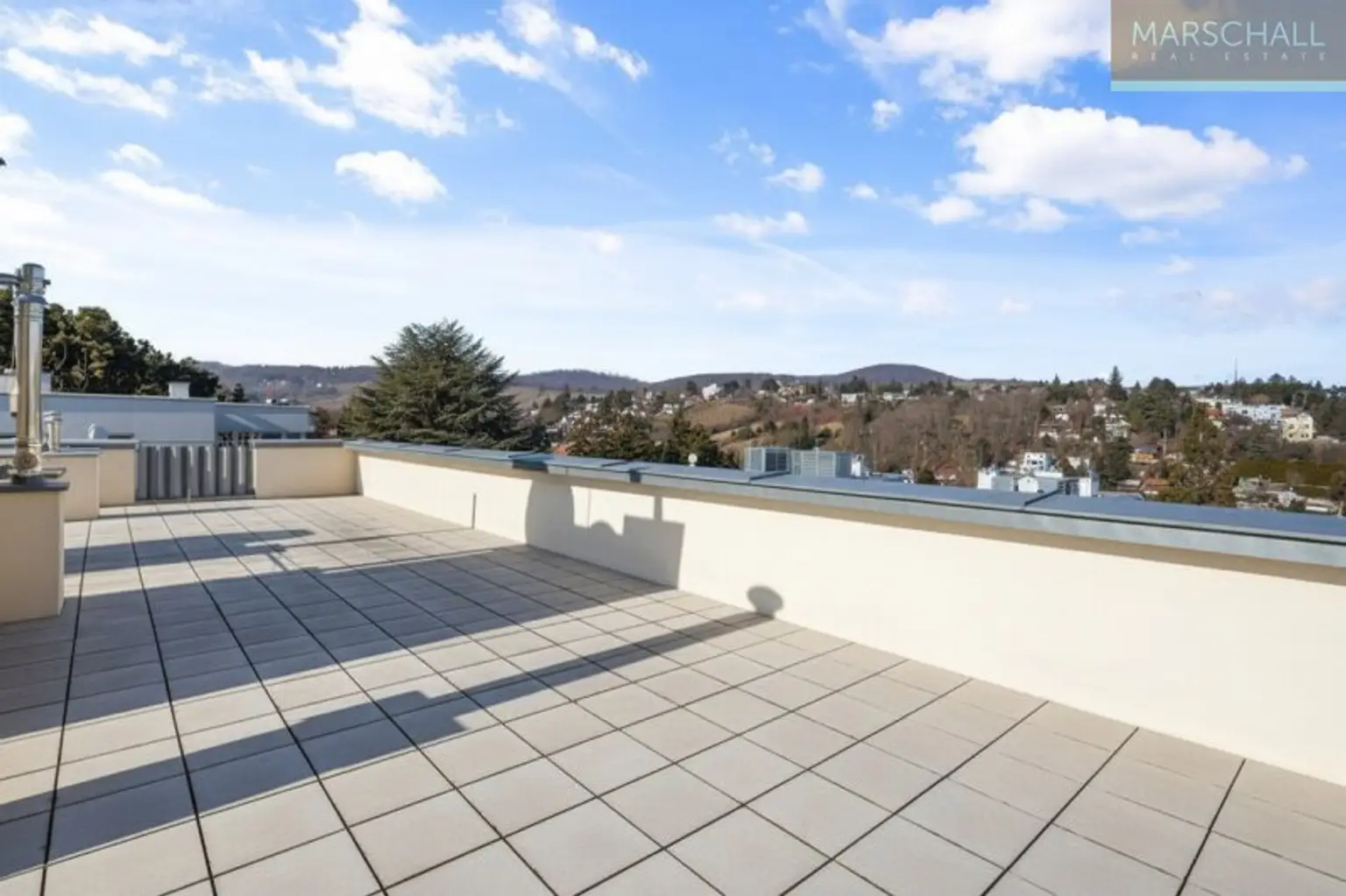 Luxuspenthouse mit riesiger Terrasse und Traumblick in Bestlage/Döbling