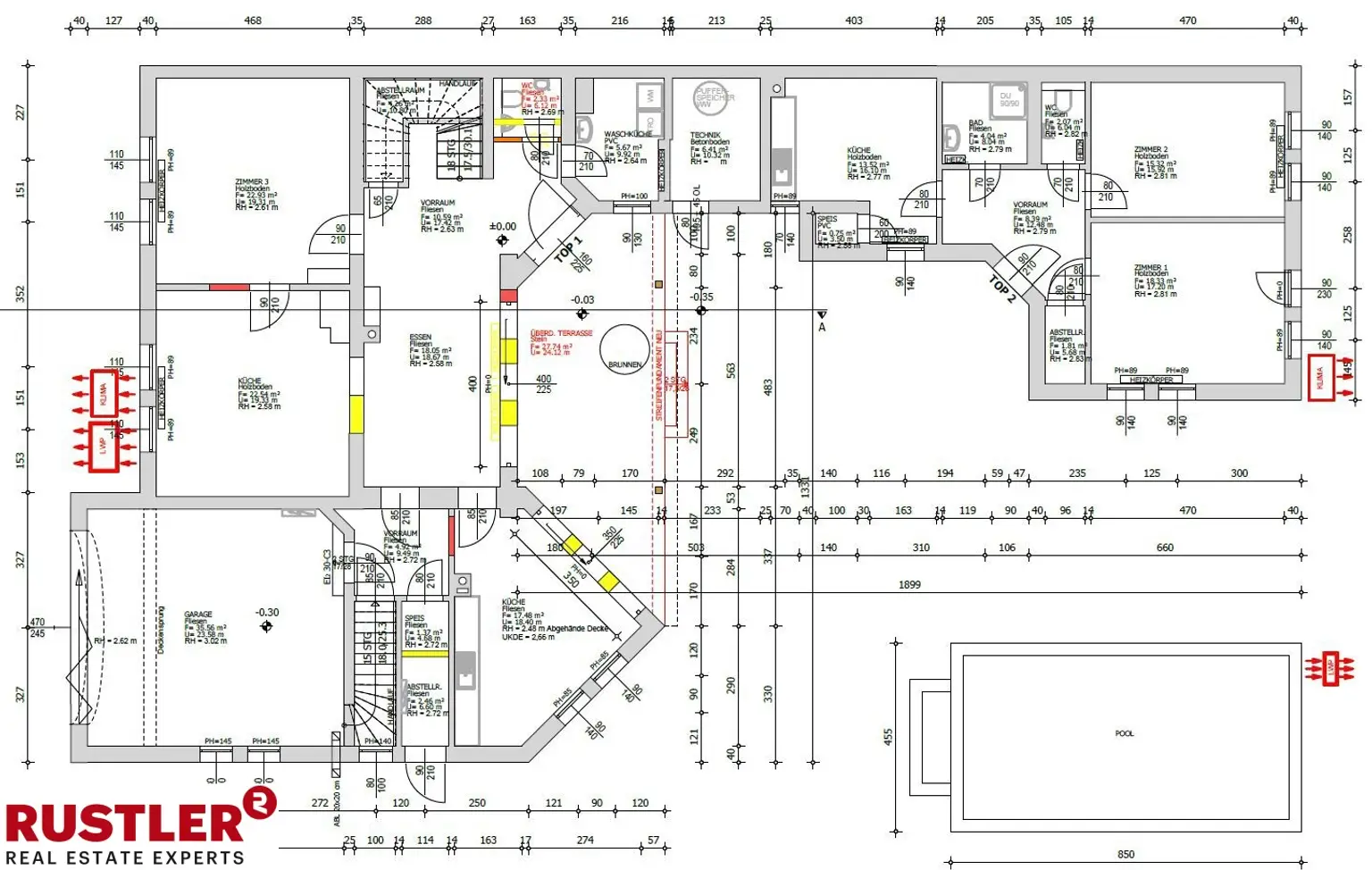 Großzügiges Einfamilienhaus mit separater Wohneinheit  & Pool
