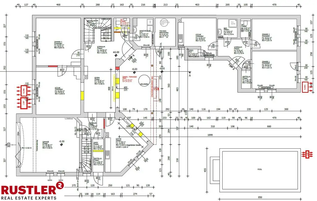 Großzügiges Einfamilienhaus mit separater Wohneinheit  & Pool