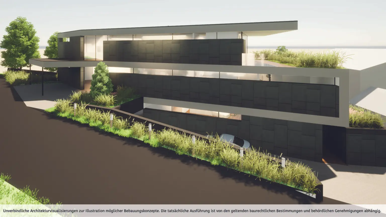 Unverbindliche Architekturvisualisierung EFH