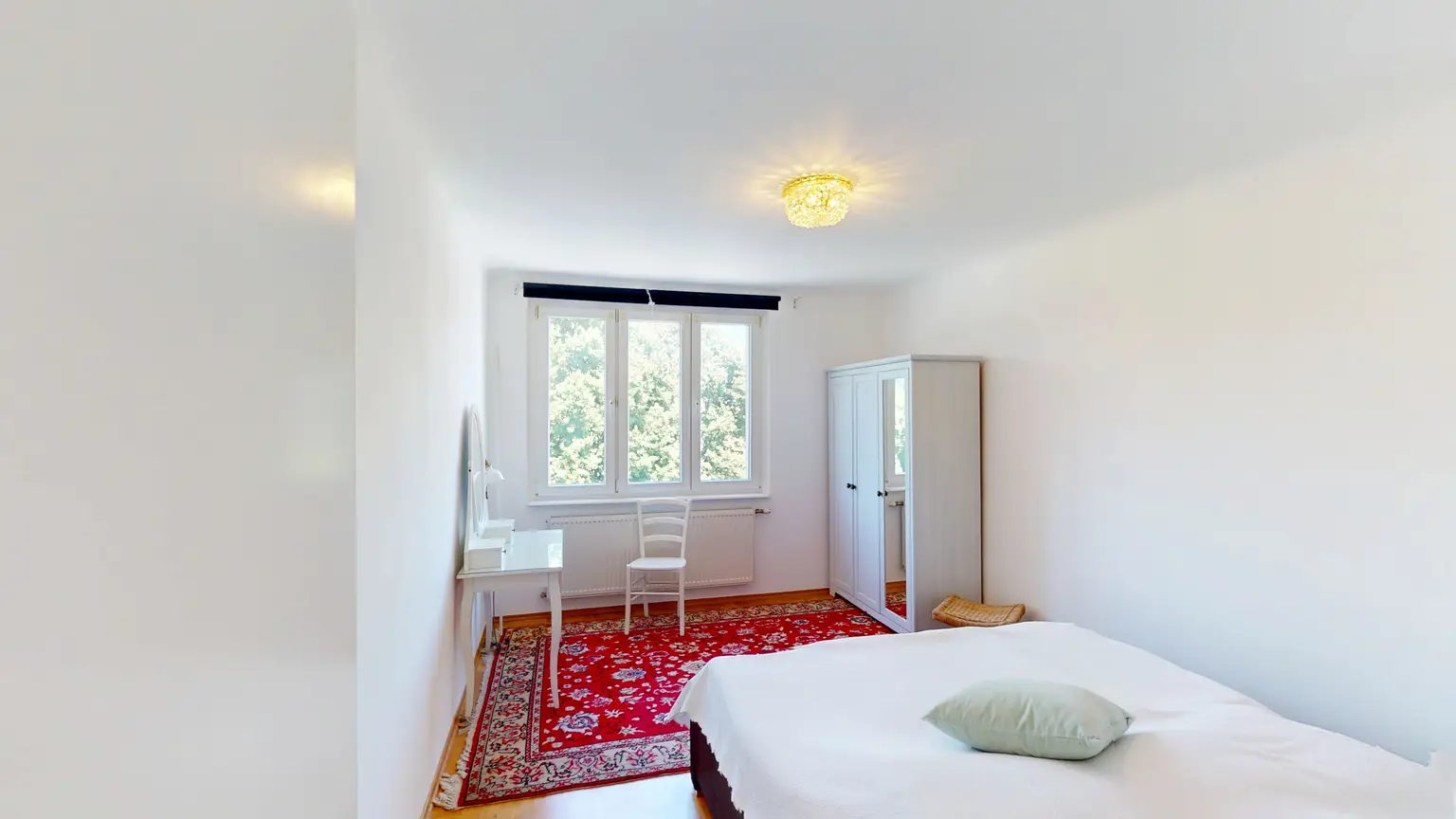 Ruhige 3-Zimmer-Wohnung mit Blick ins Grüne